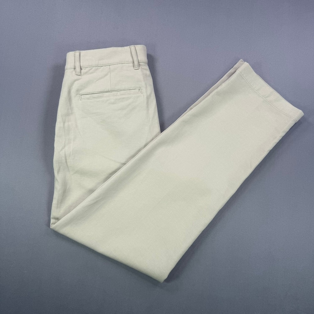 Goodfellow & Co Mens 28x30 Tan Cotton Blend Comfort Chino Slim Tapered Pants NWT